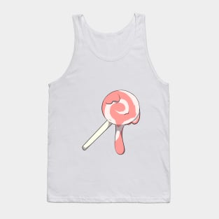 RED Lollichop Tank Top